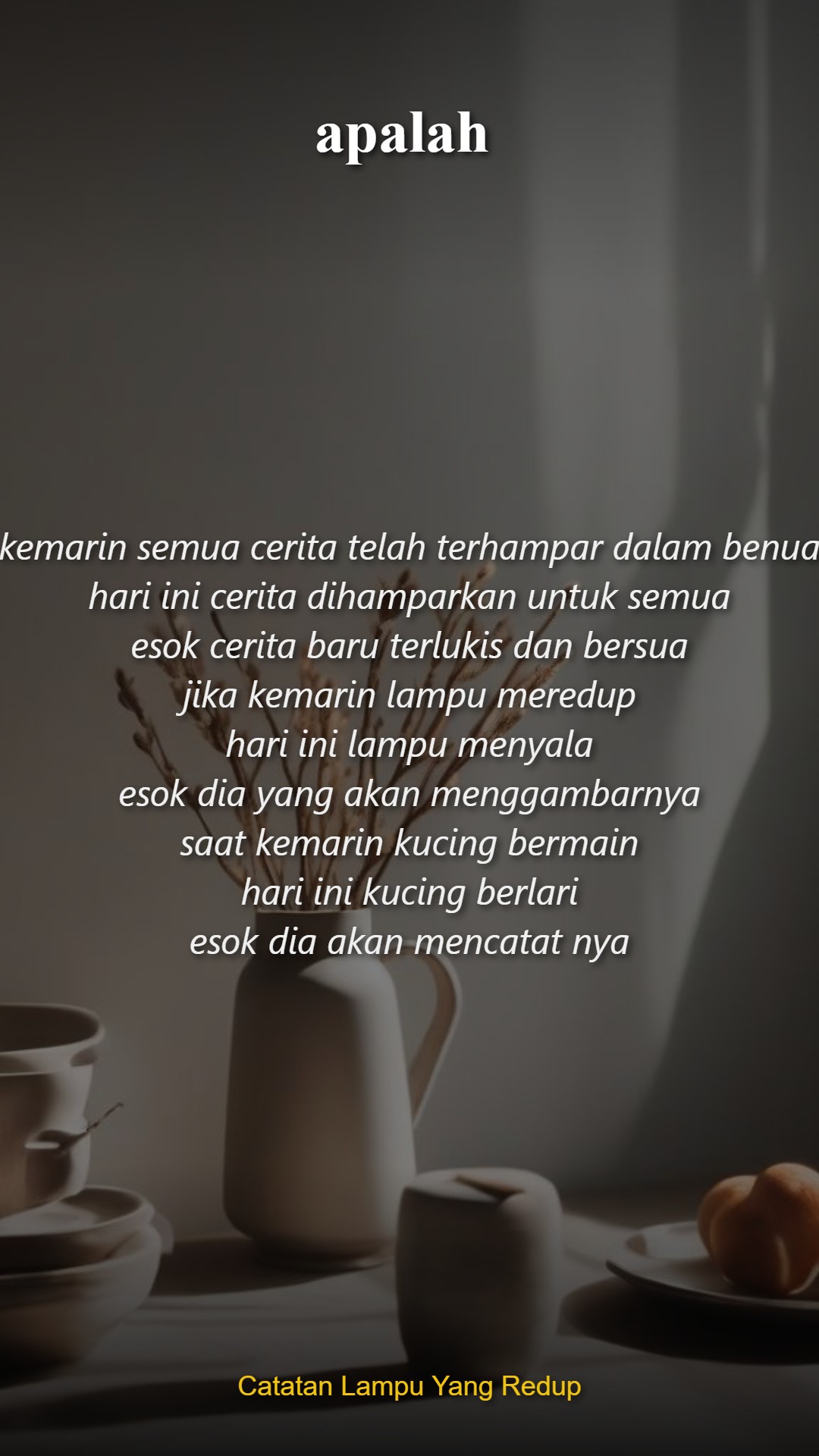 apalah